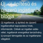 Uj ingatlanok blogja